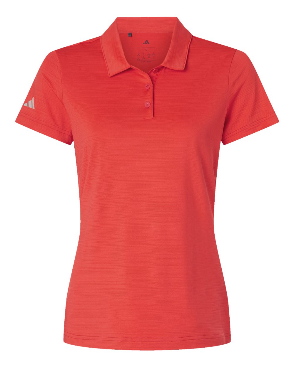 Adidas Women's Textured Stripe Polo
