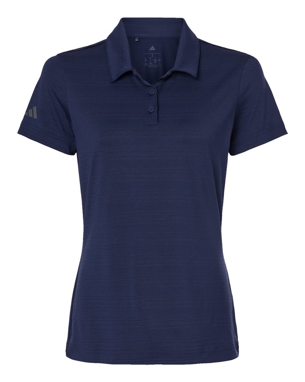 Adidas Women's Textured Stripe Polo