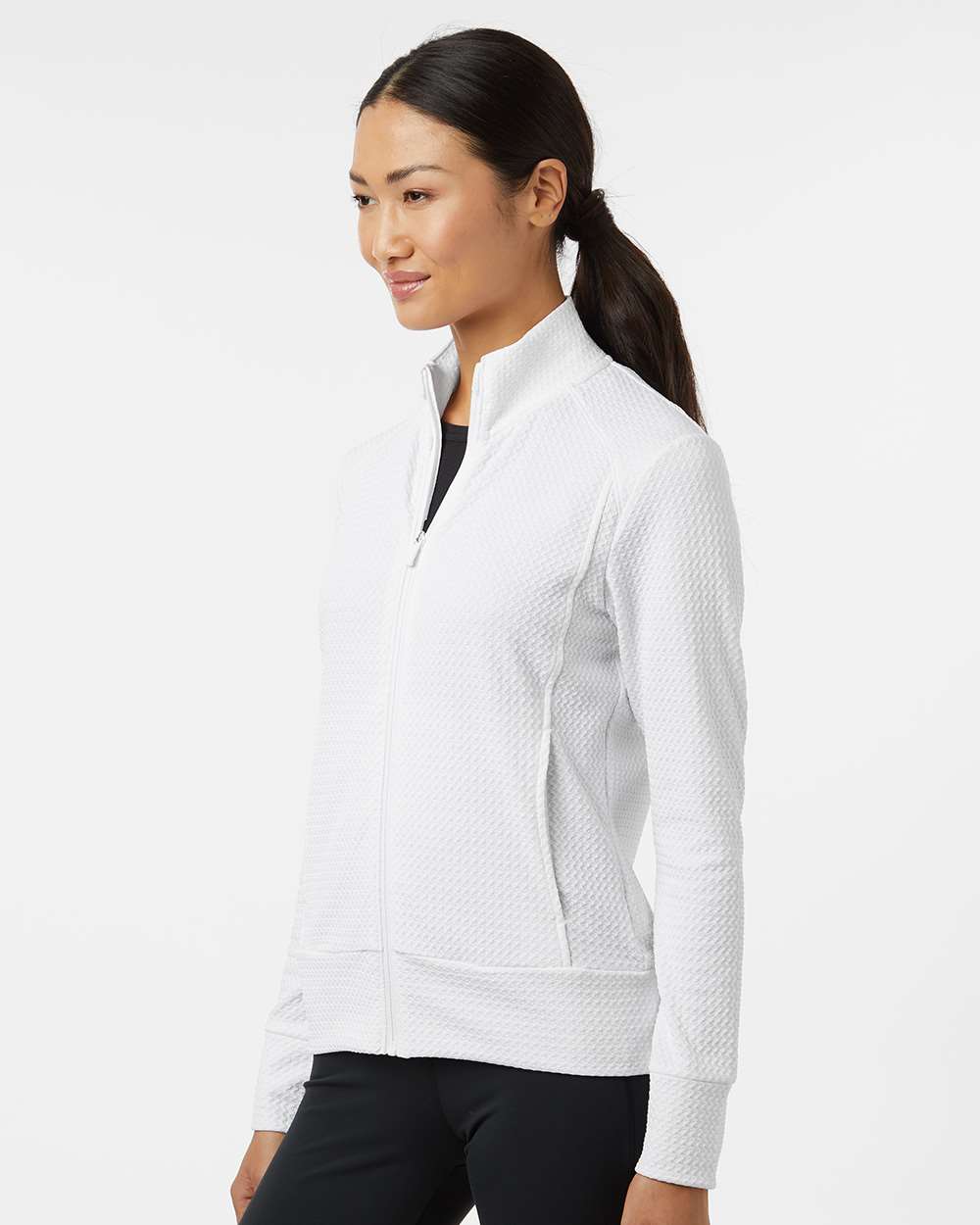 Adidas Women's Ultimate365 Textured Full-Zip Jacket