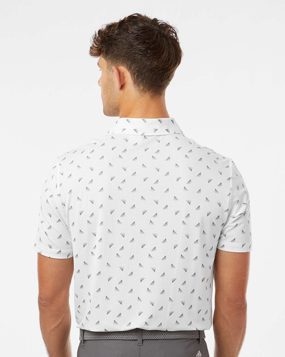 Adidas Men's Ultimate365 Mesh Print Polo