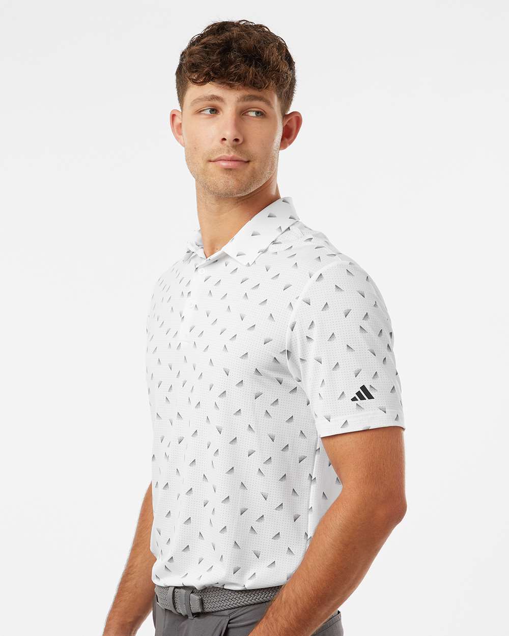 Adidas Men's Ultimate365 Mesh Print Polo