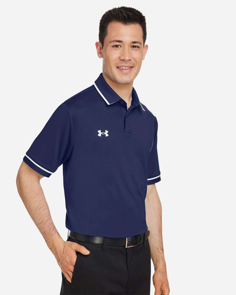 Under Armour Men's Tipped Teams Performance Polo