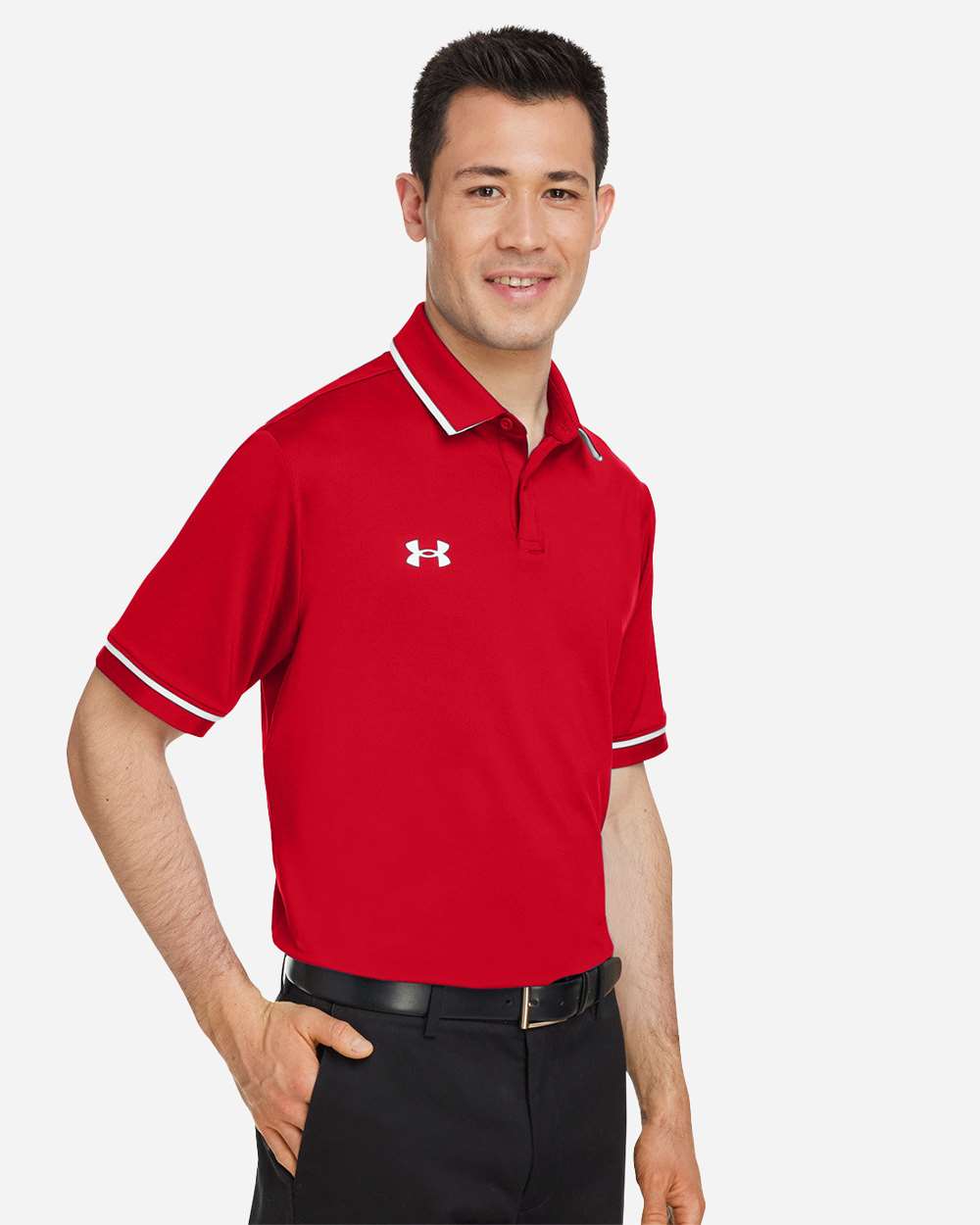 Under Armour Men's Tipped Teams Performance Polo