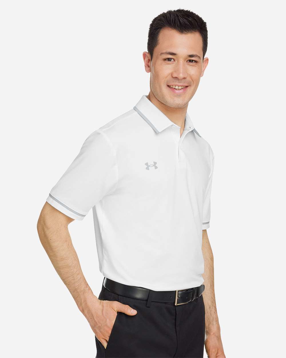 Under Armour Men's Tipped Teams Performance Polo
