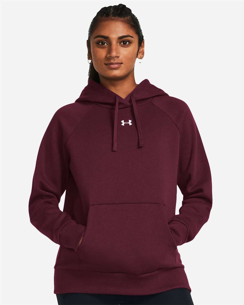 Under Armour Women's Rival Fleece Hooded Sweatshirt