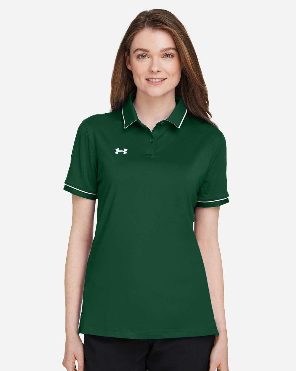 Under Armour Women's Tipped Teams Performance Polo