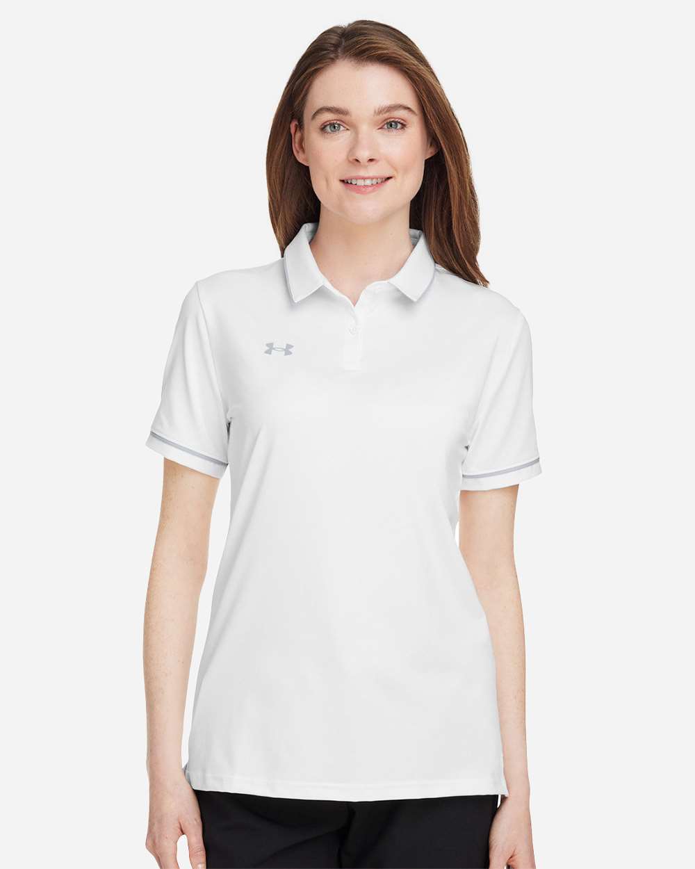 Under Armour Women's Tipped Teams Performance Polo