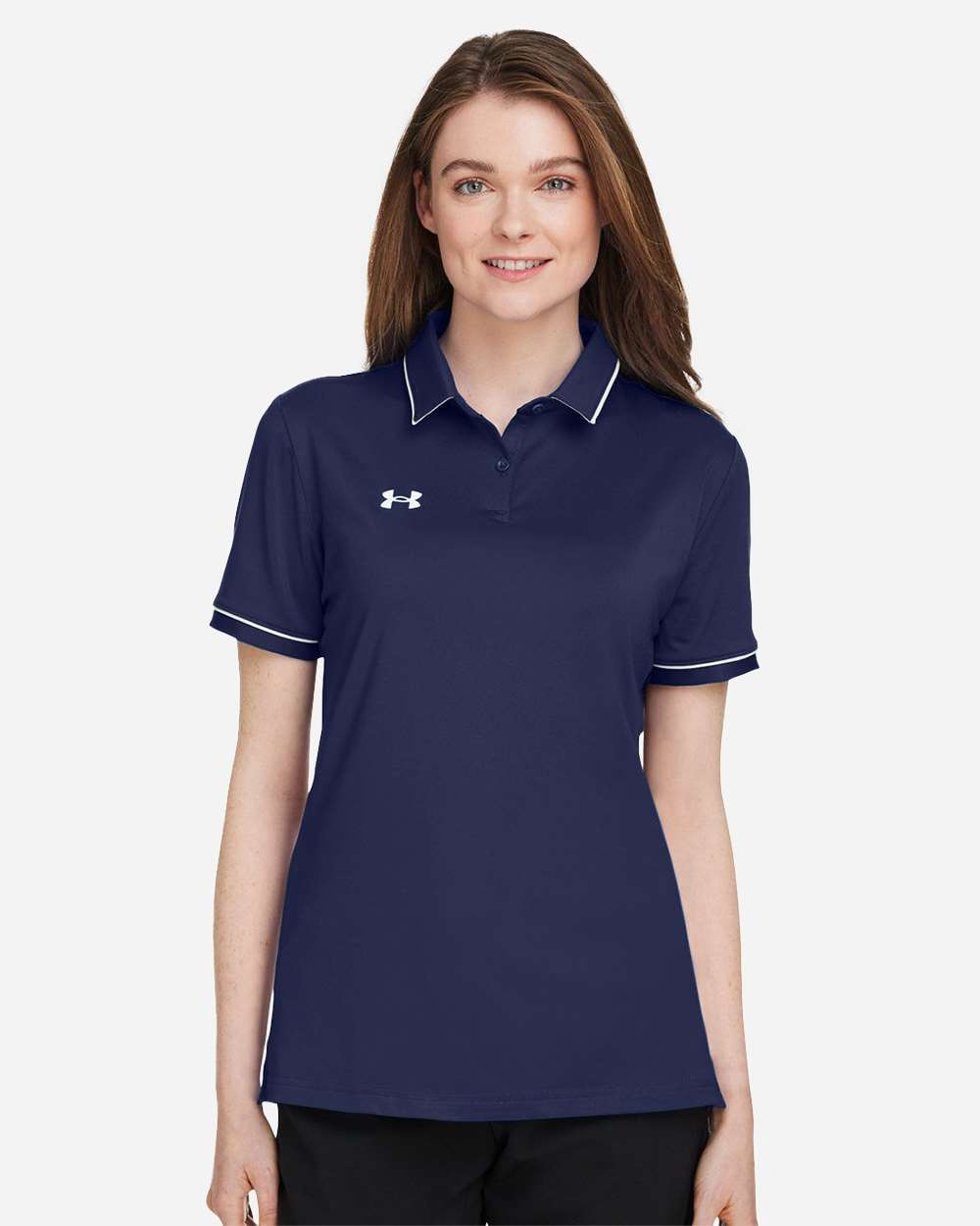 Under Armour Women's Tipped Teams Performance Polo