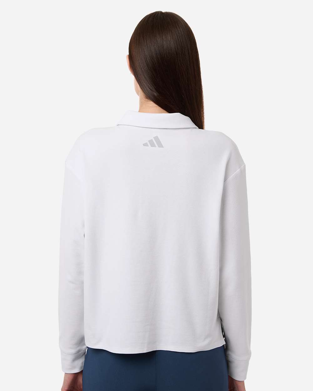 Adidas Women's Beyond Long Sleeve Loose Polo