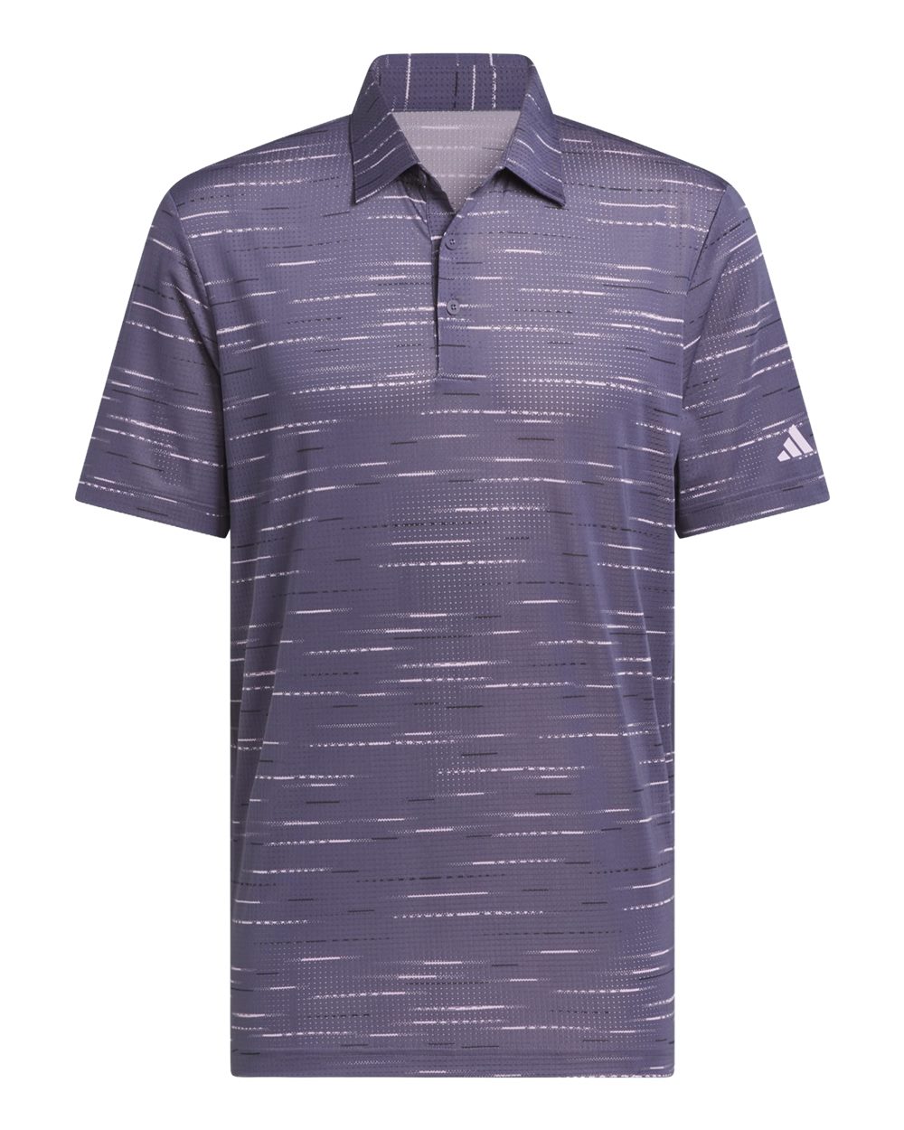 Adidas Men's Ultimate365 Mesh Glimmer Print Polo