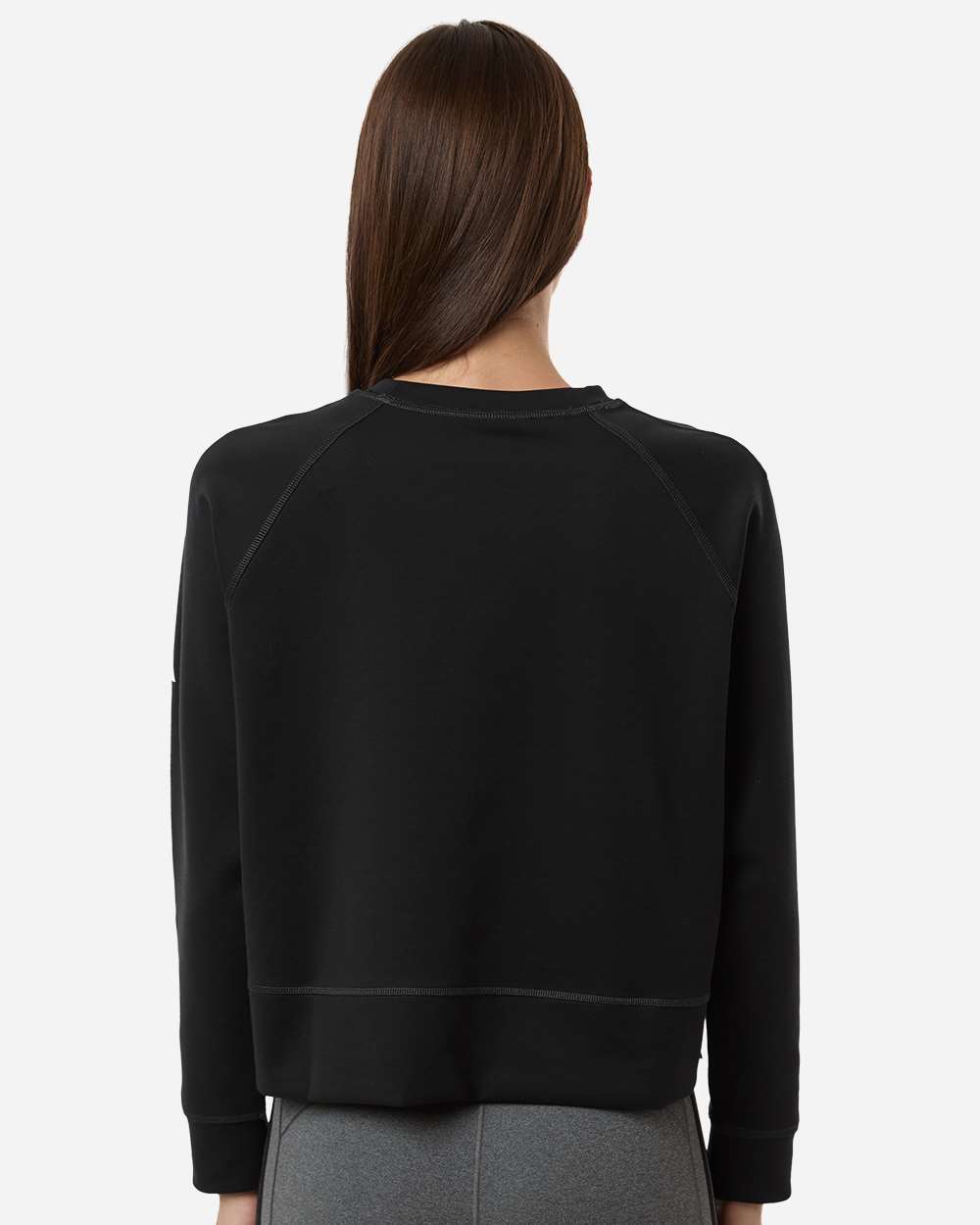 Adidas Women's Beyond Side-Snap Crewneck Sweatshirt