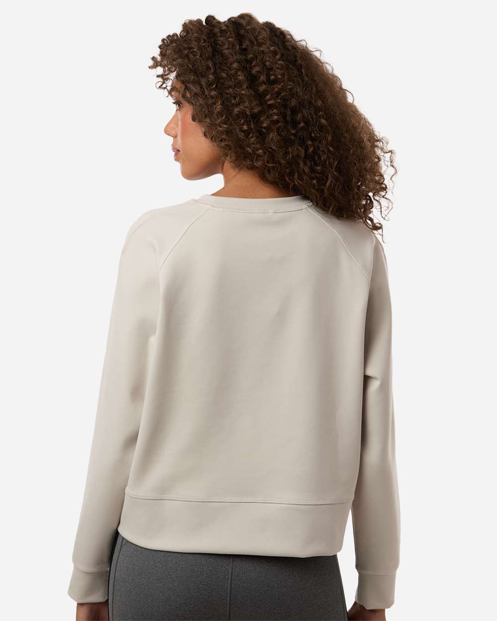 Adidas Women's Beyond Side-Snap Crewneck Sweatshirt