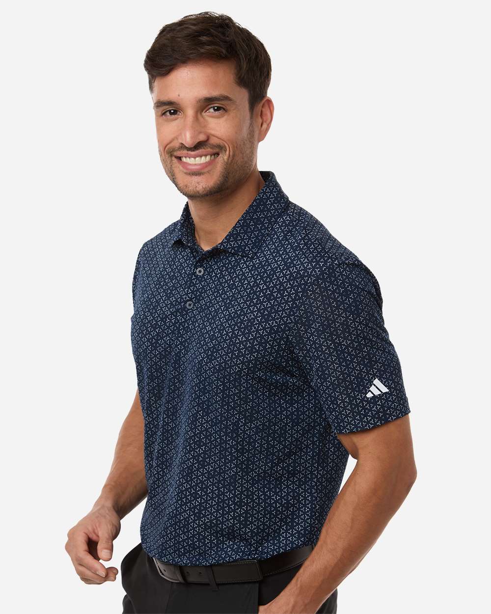 Adidas Men's Ultimate365 Mesh Tango Print Climacool Polo