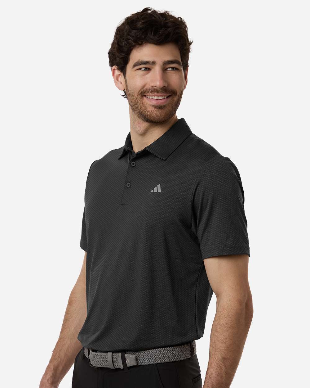 Adidas Men's Performance Textured Polo