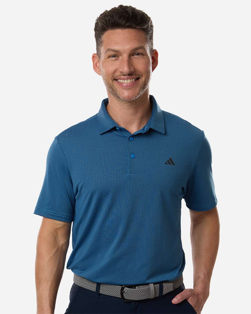 Adidas Men's Performance Textured Polo