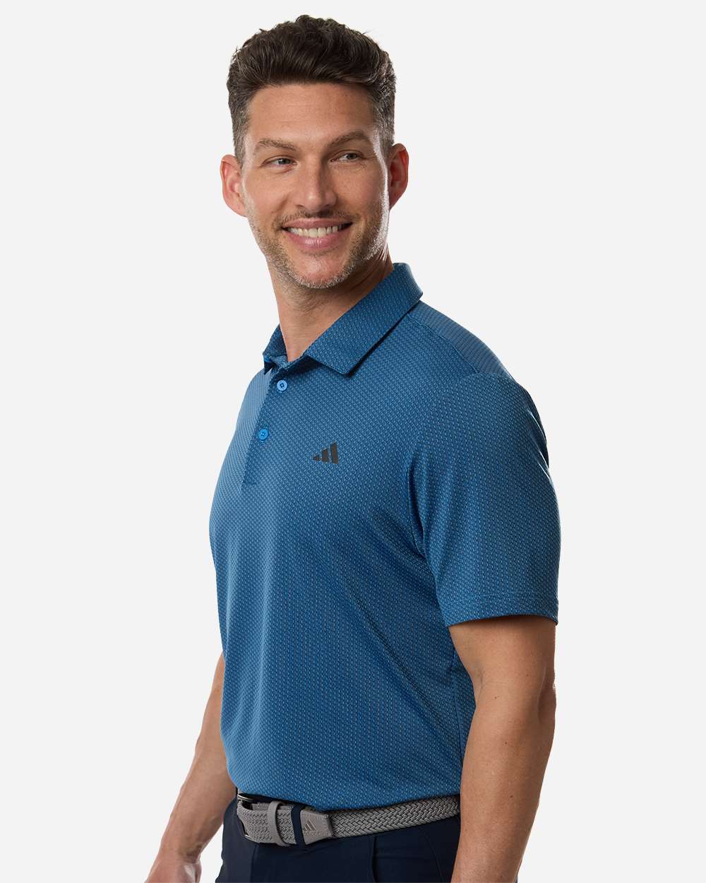 Adidas Men's Performance Textured Polo