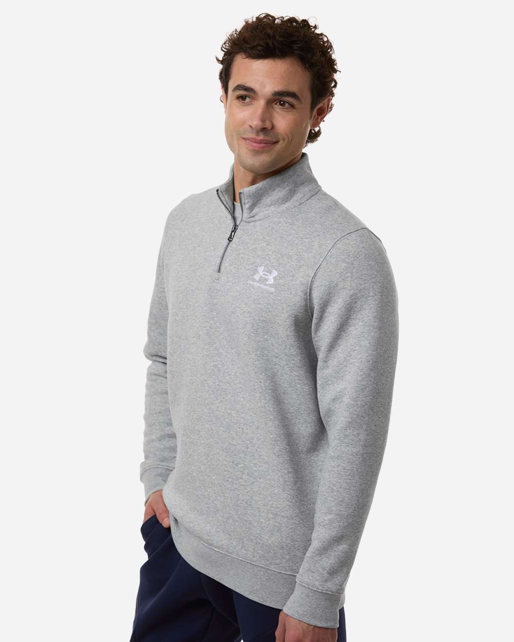 Under Armour Men's Icon Fleece Quarter-Zip Pullover