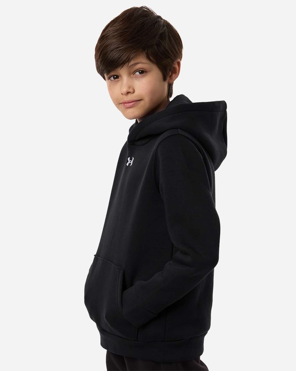 Under Armour Youth Team Icon Fleece Hooded Sweatshirt