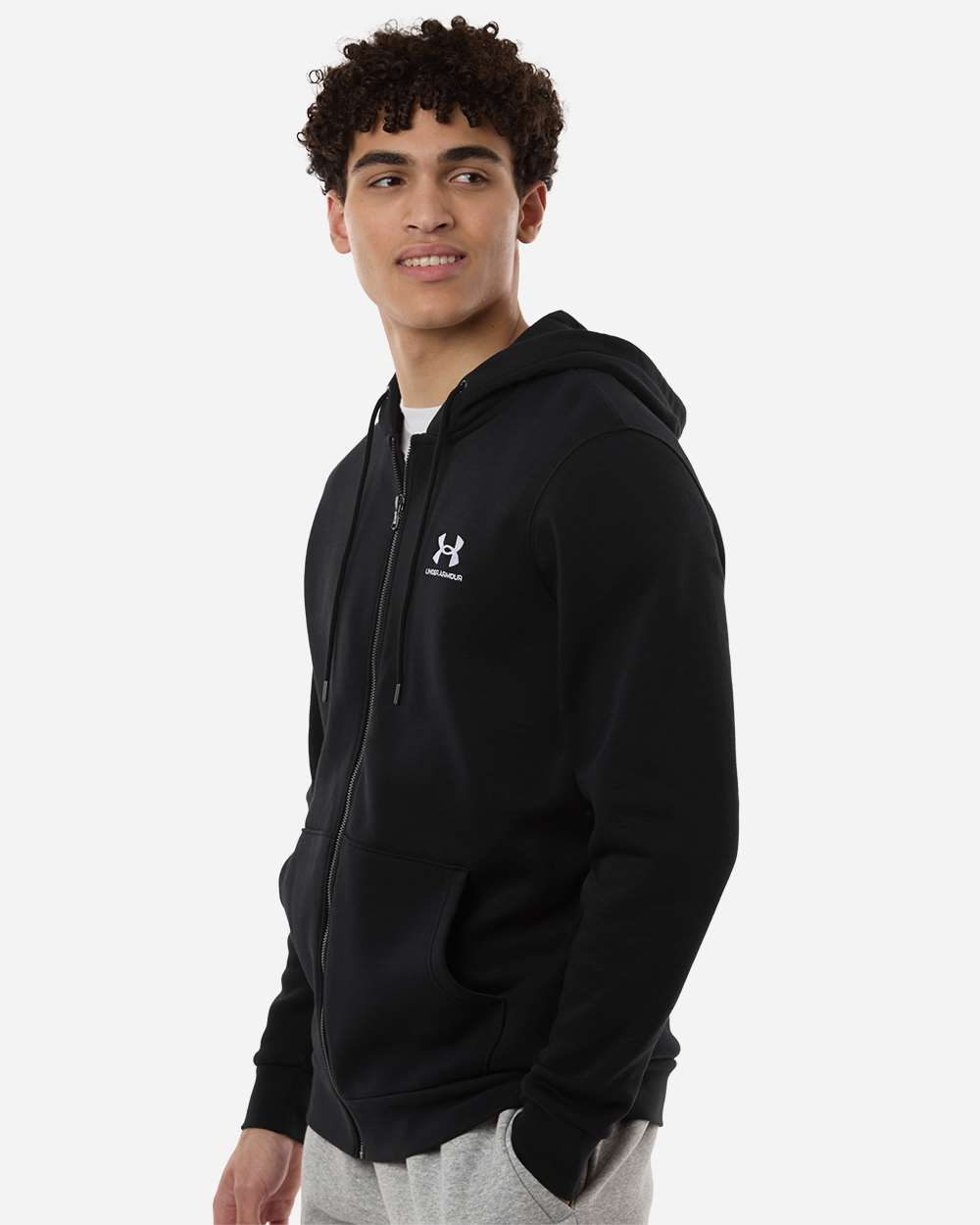Under Armour Men's Icon Fleece Hooded Full-Zip