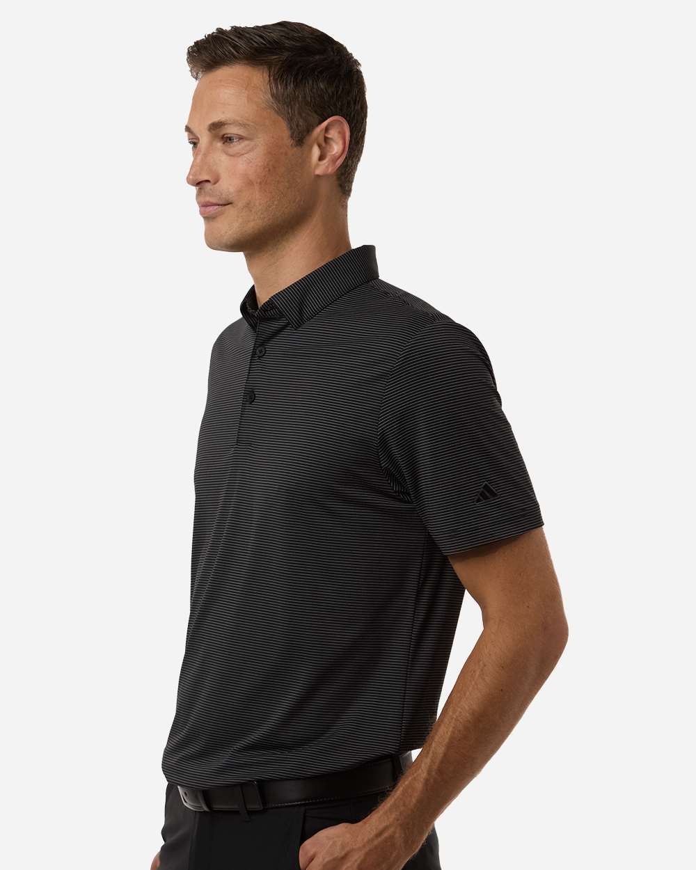 Adidas Men's Ultimate365 Pencil Stripe Climacool Polo