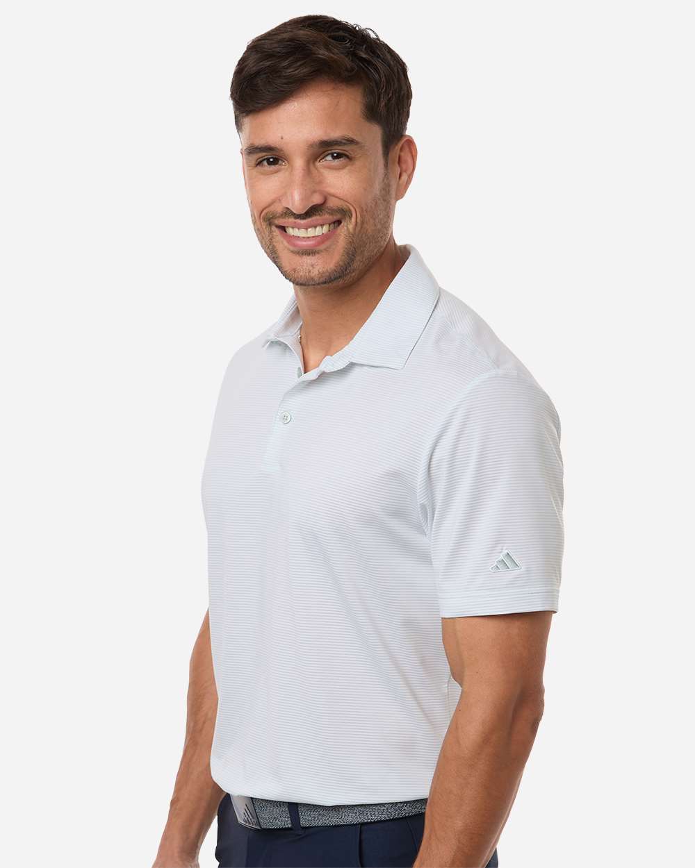 Adidas Men's Ultimate365 Pencil Stripe Climacool Polo