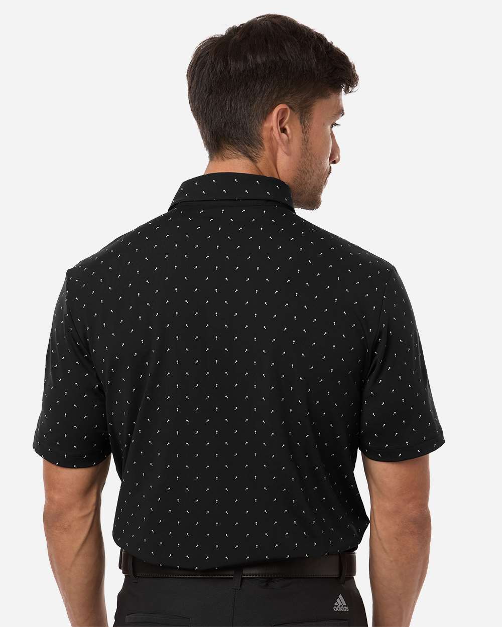 Adidas Men's Ultimate365 Micro Print Polo