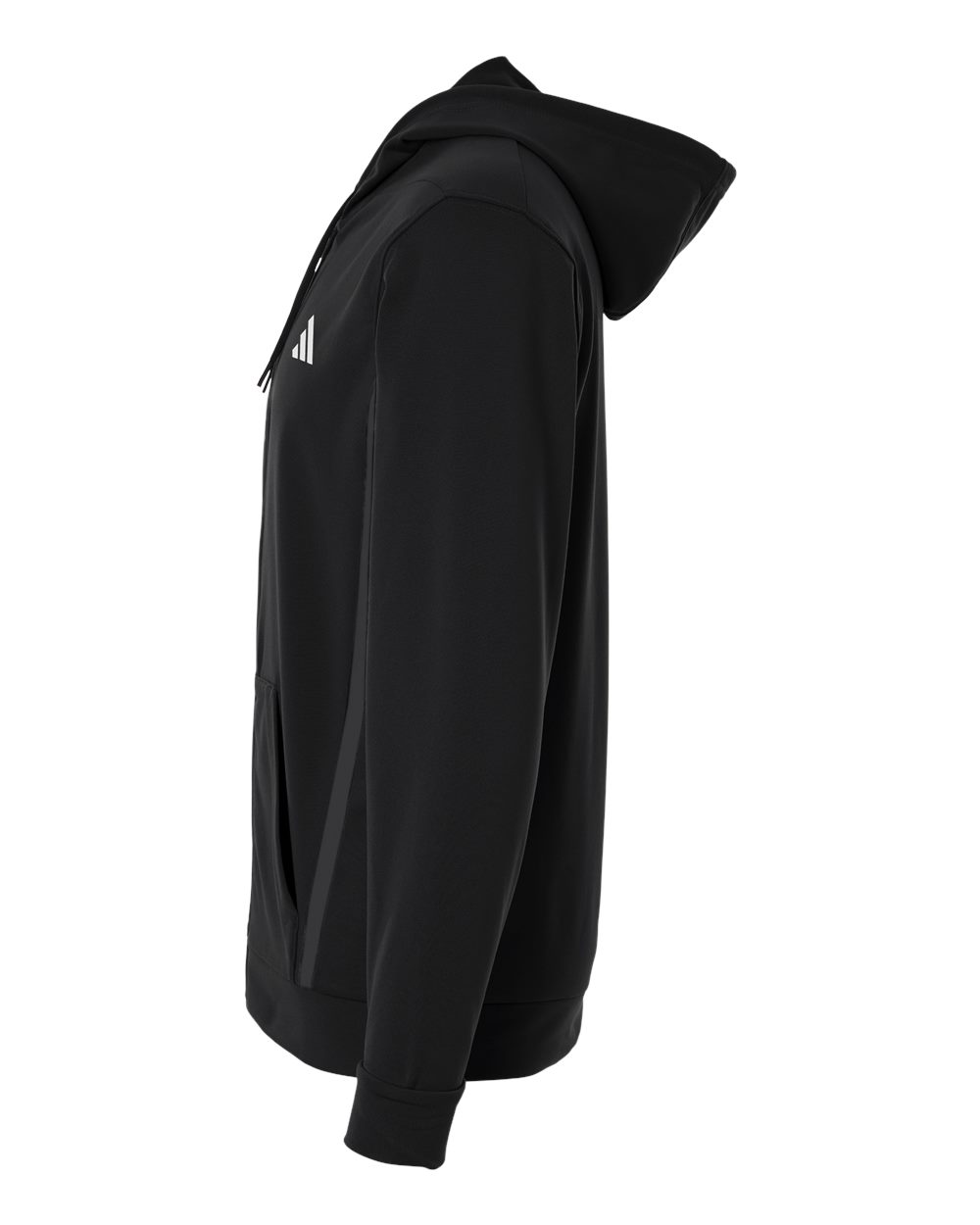 Adidas Men's Game & Go Fleece Full-Zip Hooded Sweatshirt