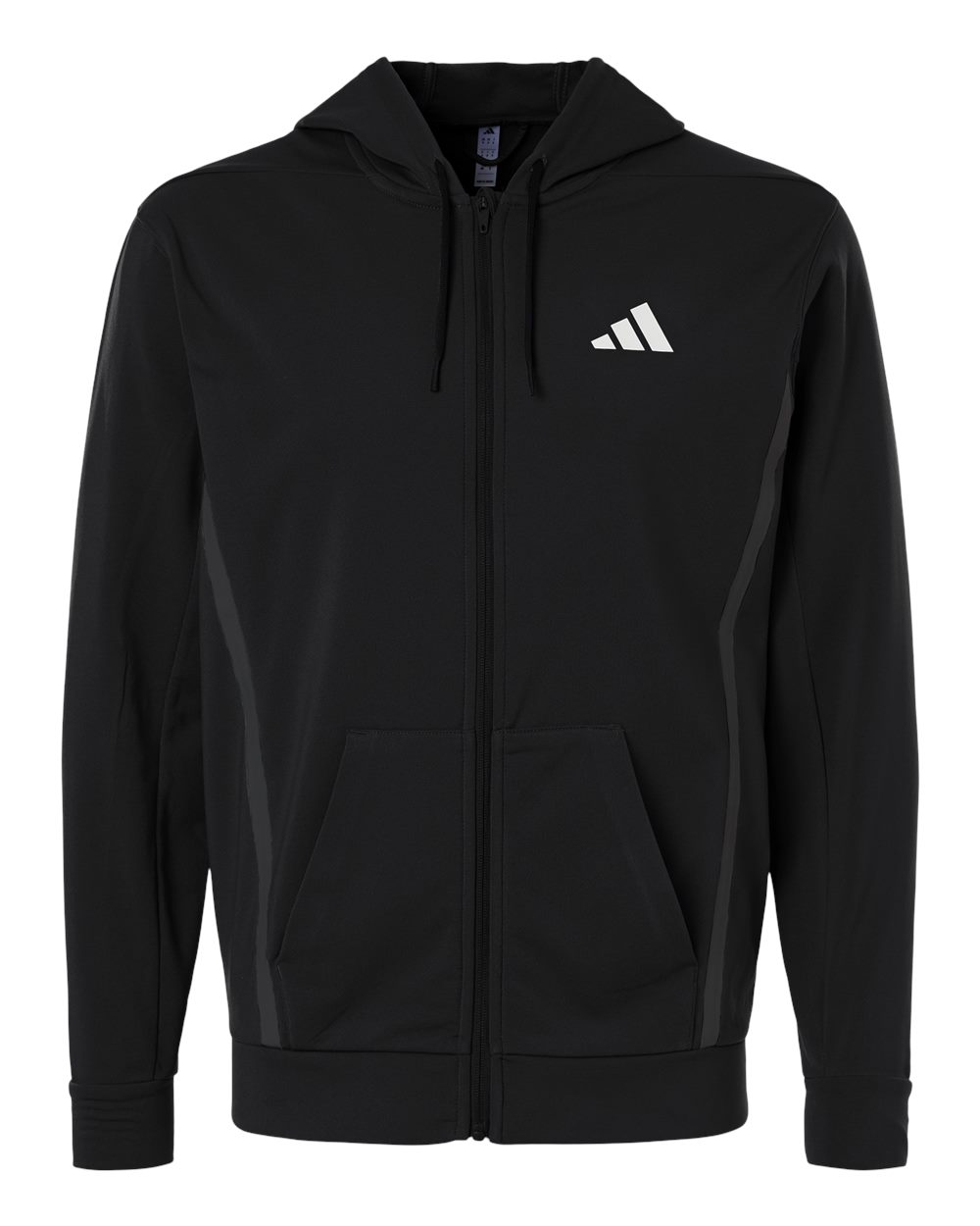 Adidas Men's Game & Go Fleece Full-Zip Hooded Sweatshirt