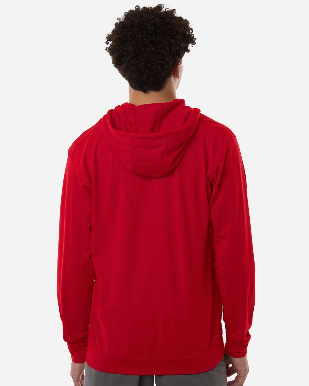 Adidas Men's Game & Go Fleece Full-Zip Hooded Sweatshirt