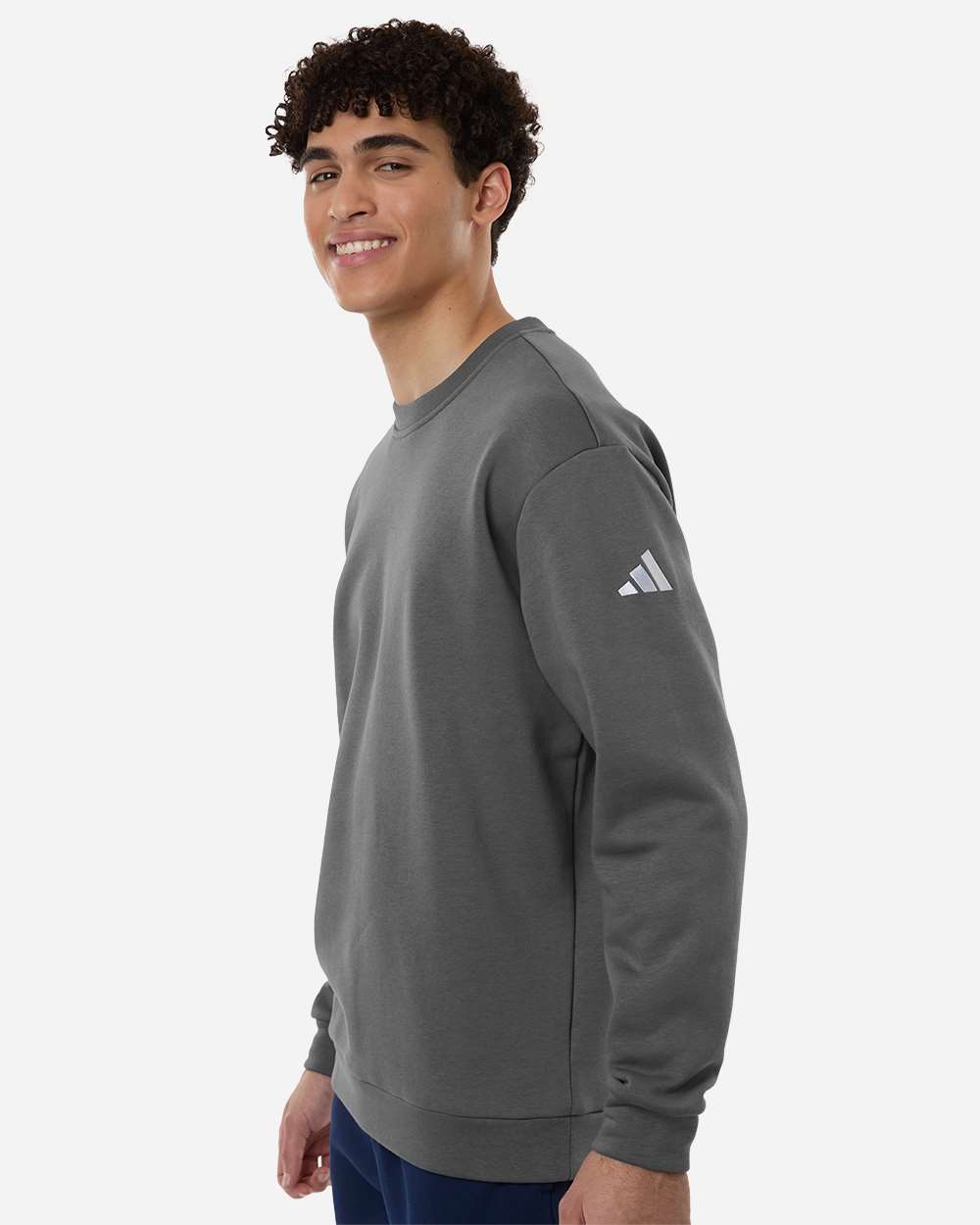 Adidas Men's Fleece Crewneck Sweatshirt