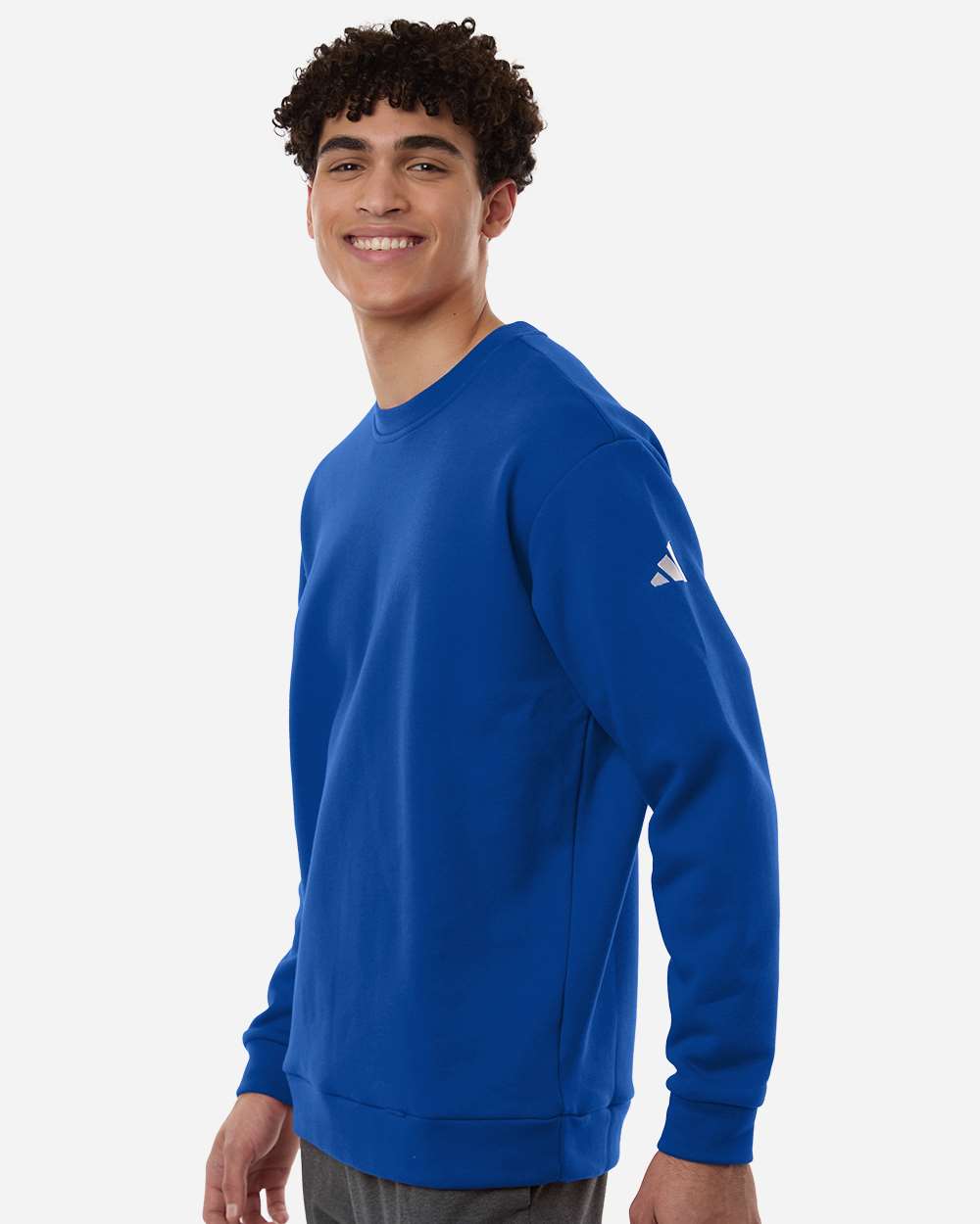 Adidas Men's Fleece Crewneck Sweatshirt