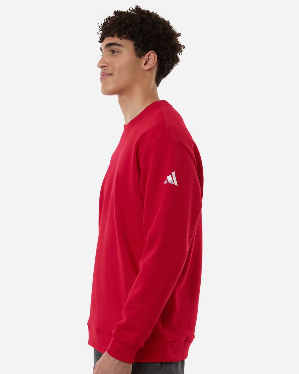 Adidas Men's Fleece Crewneck Sweatshirt
