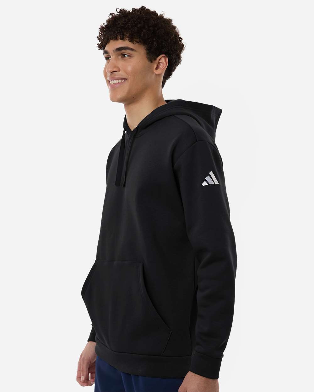 Adidas Men's Fleece Hooded Sweatshirt