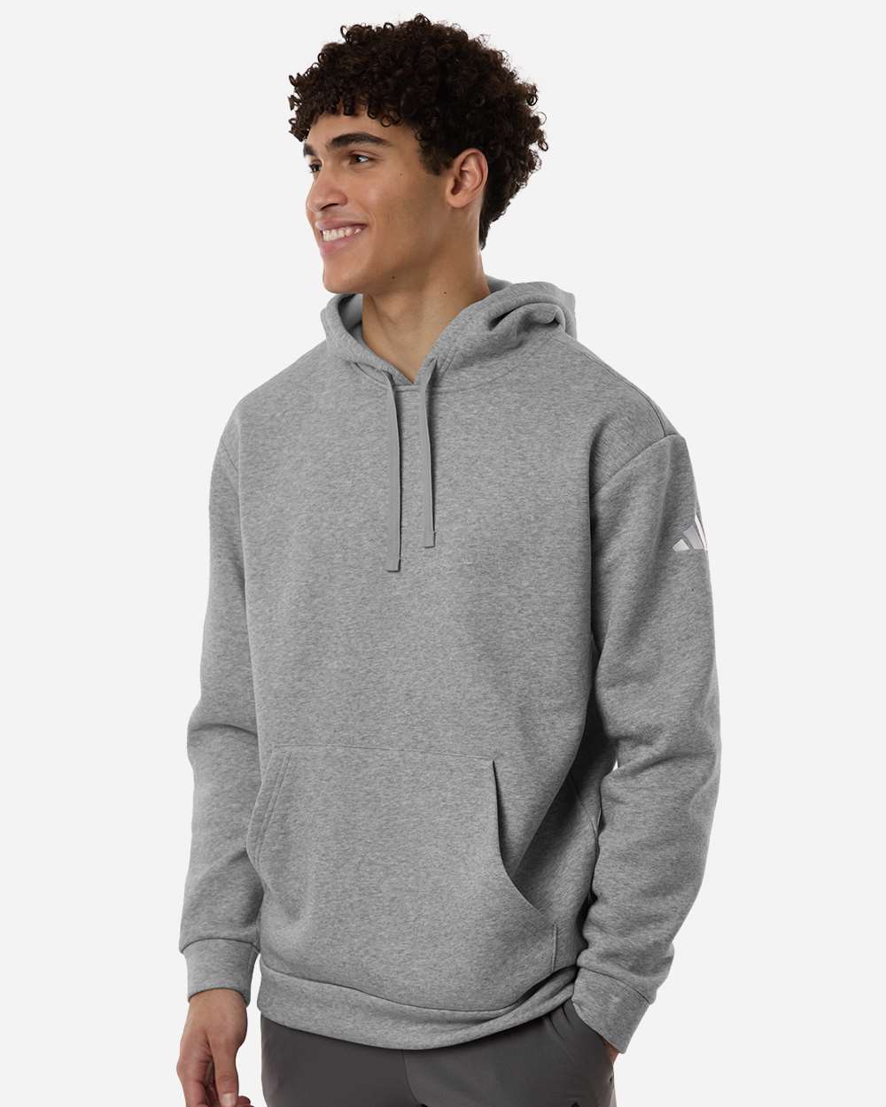 Adidas Men's Fleece Hooded Sweatshirt