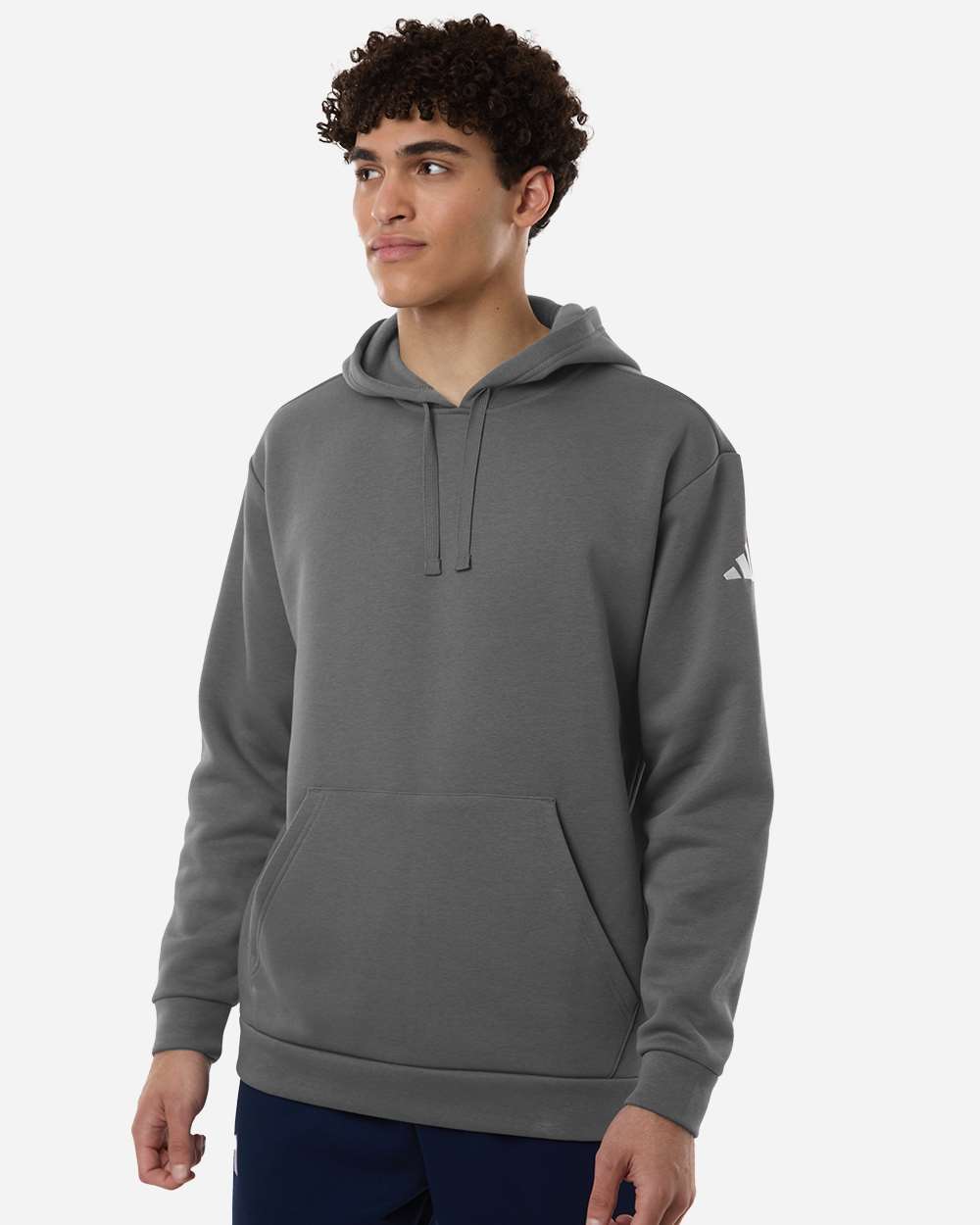 Adidas Men's Fleece Hooded Sweatshirt