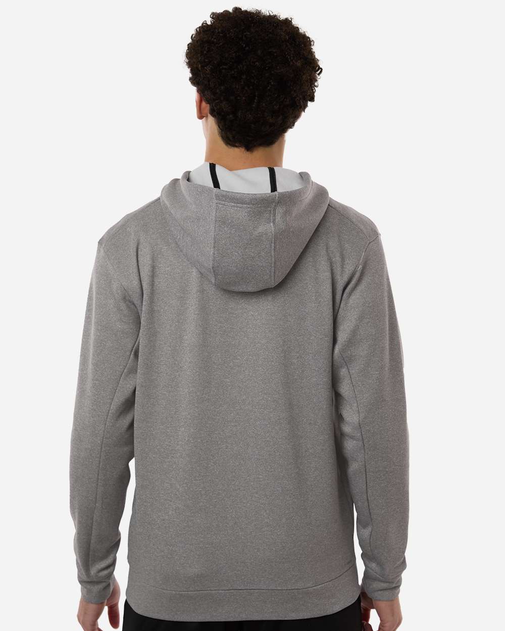 Adidas Men's Game & Go Fleece Full-Zip Hooded Sweatshirt