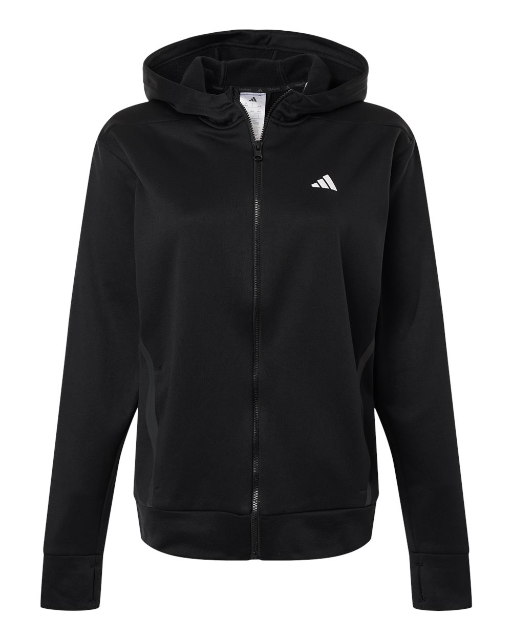 Adidas Women's Game & Go Fleece Full-Zip Hooded Sweatshirt