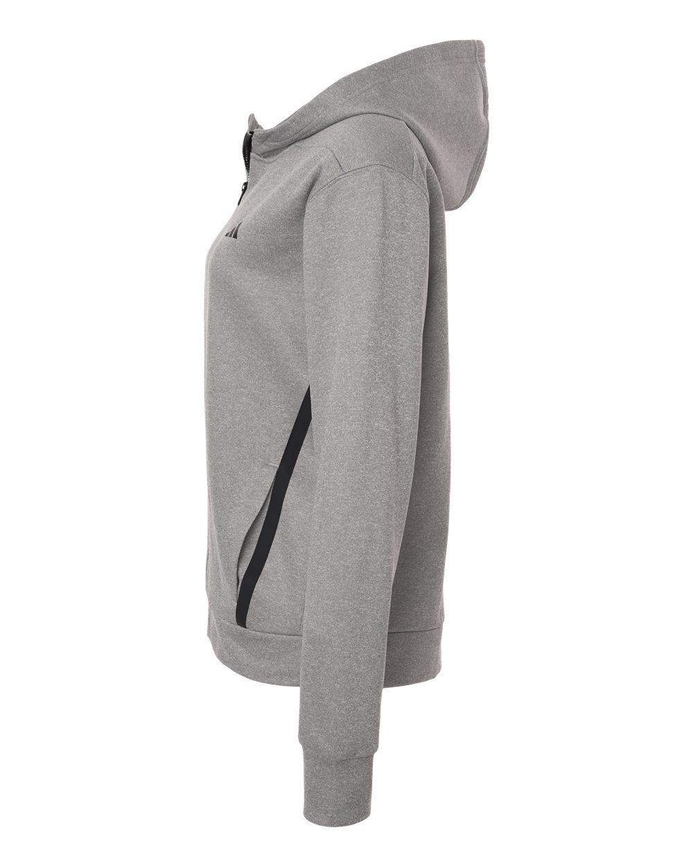 Adidas Women's Game & Go Fleece Full-Zip Hooded Sweatshirt
