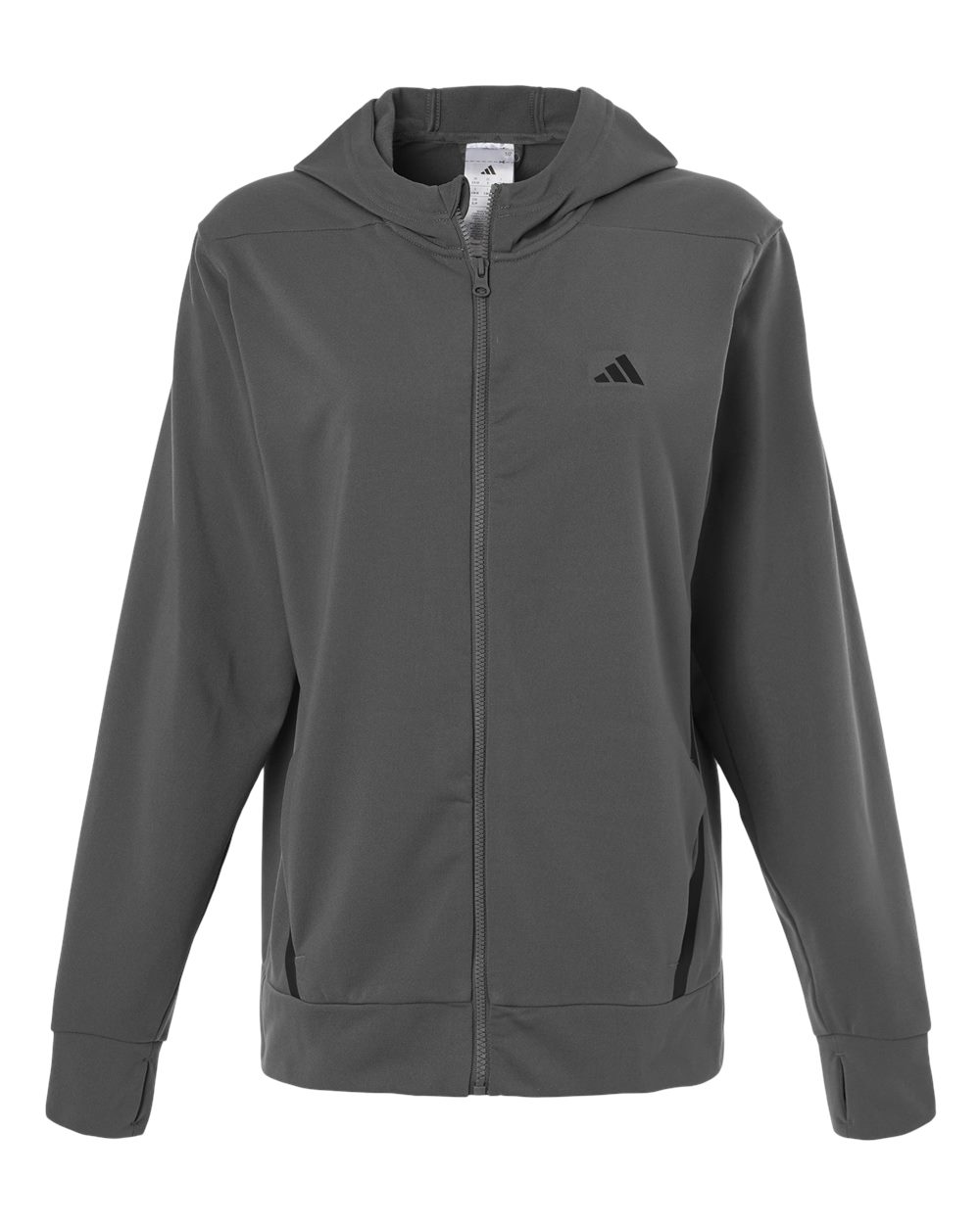 Adidas Women's Game & Go Fleece Full-Zip Hooded Sweatshirt