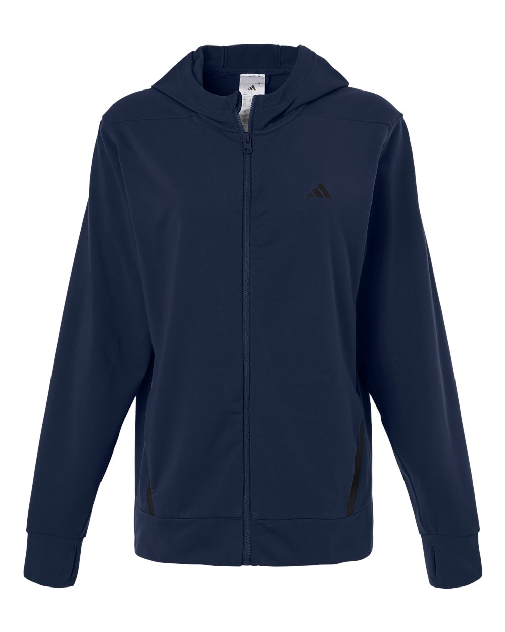 Adidas Women's Game & Go Fleece Full-Zip Hooded Sweatshirt