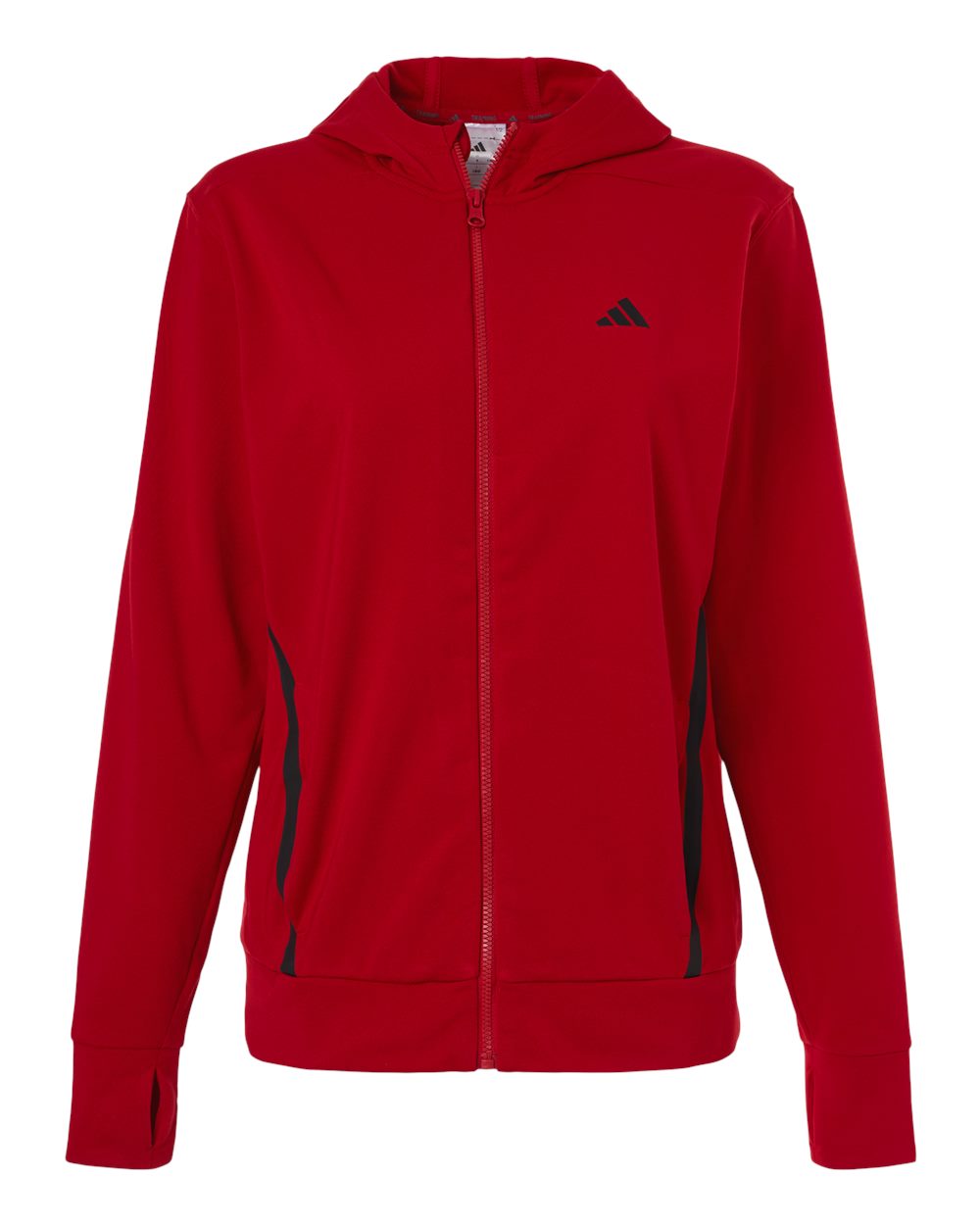 Adidas Women's Game & Go Fleece Full-Zip Hooded Sweatshirt