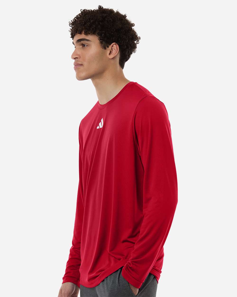 Adidas Men's Pregame Long Sleeve T-Shirt