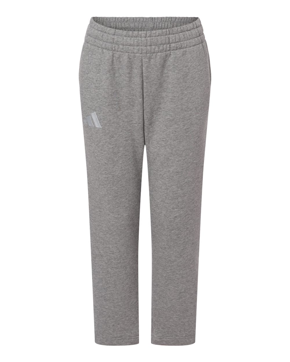 Medium Grey Heather/ White
