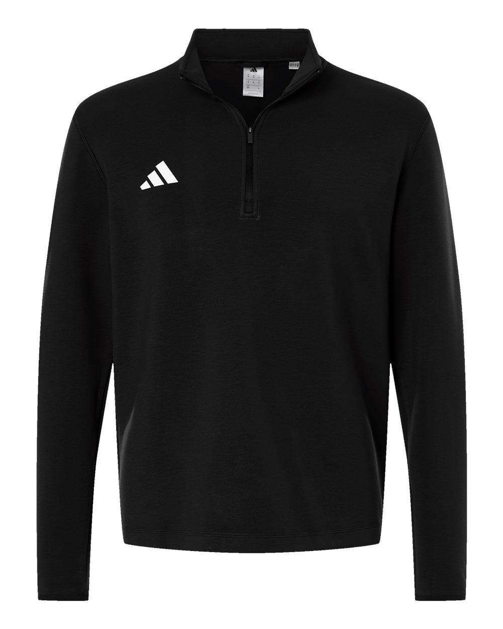 Adidas Men's 3-Stripes Quarter-Zip Pullover