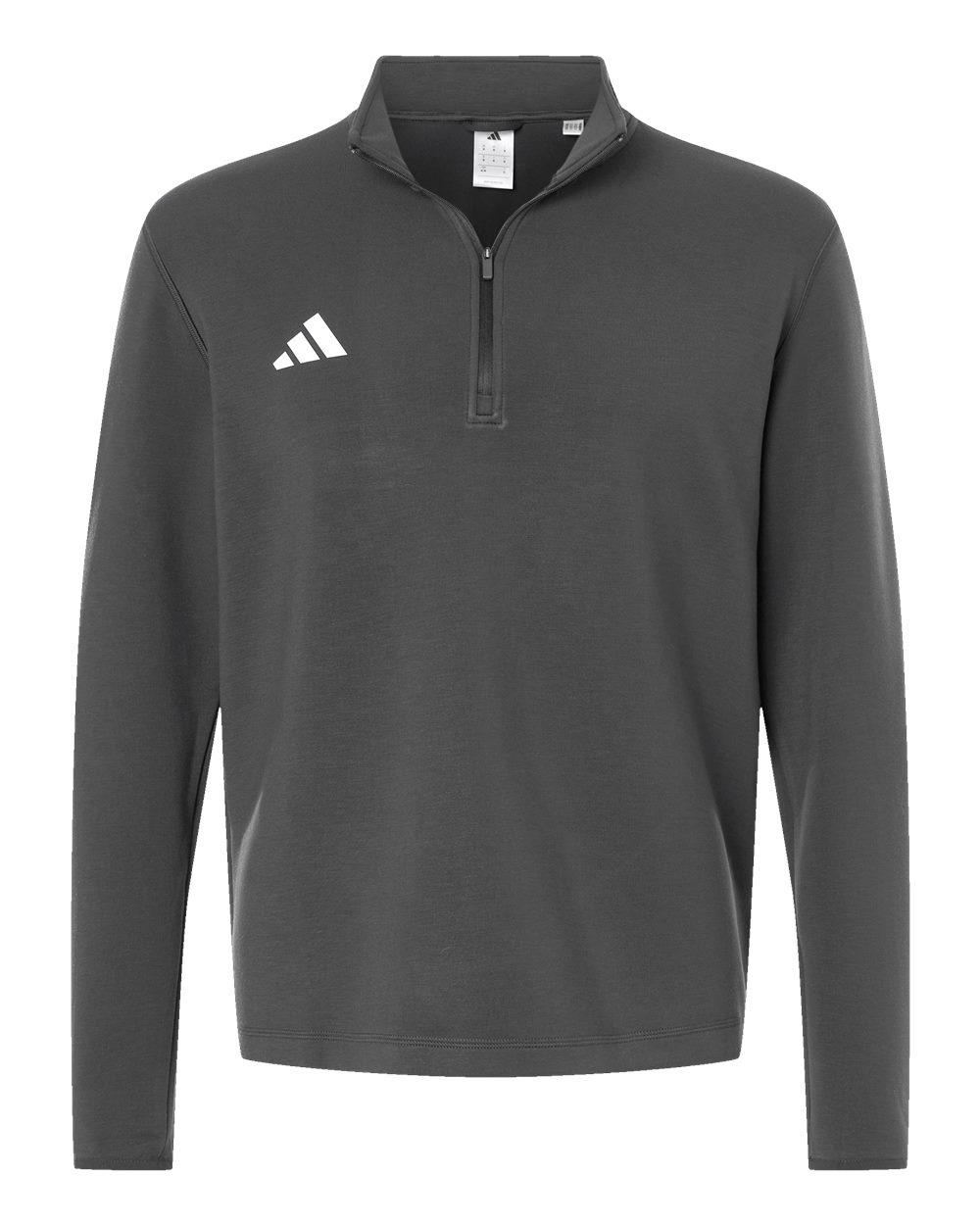 Adidas Men's 3-Stripes Quarter-Zip Pullover