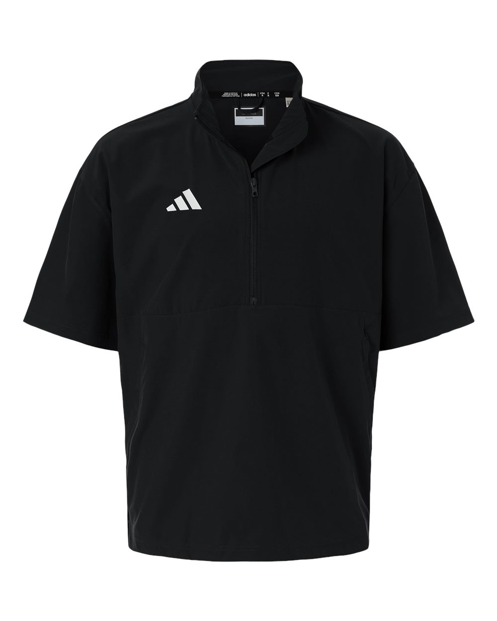 Adidas Men's Short Sleeve Quarter-Zip Pullover