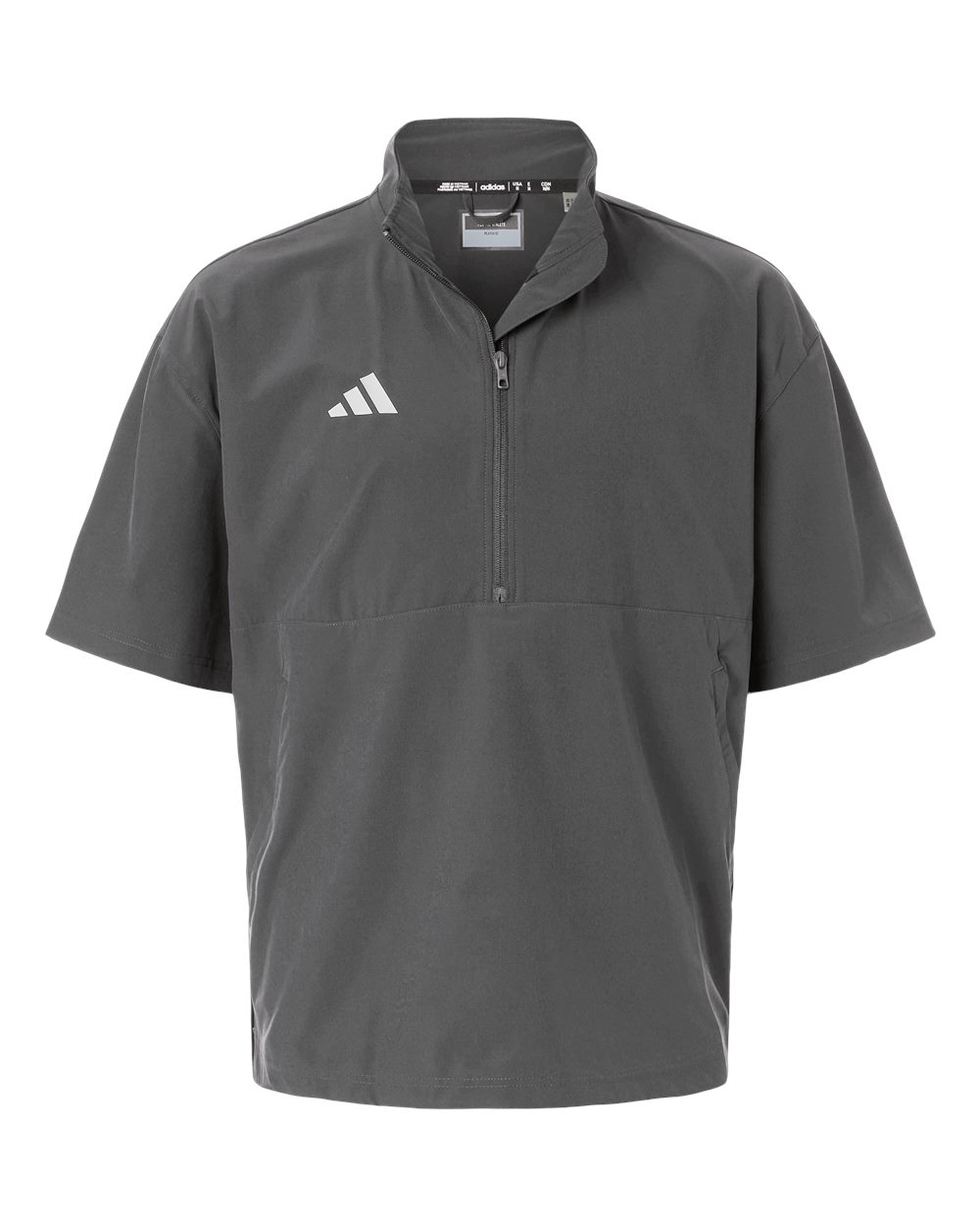Adidas Men's Short Sleeve Quarter-Zip Pullover