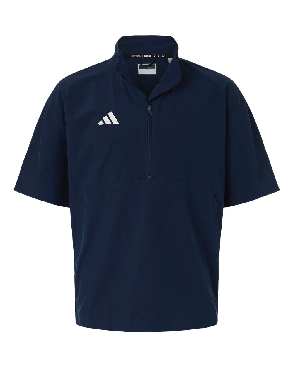 Adidas Men's Short Sleeve Quarter-Zip Pullover