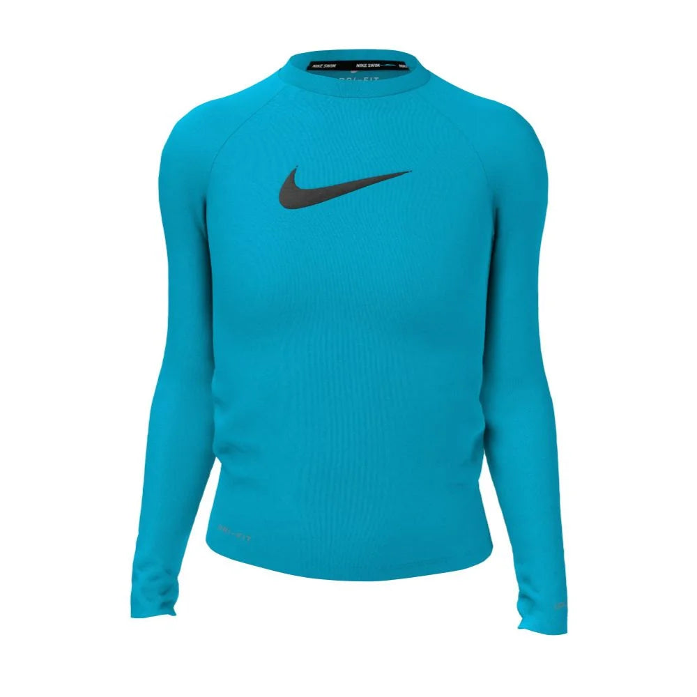 Nike Swim Girls Swoosh Long Sleeve Hydroguard