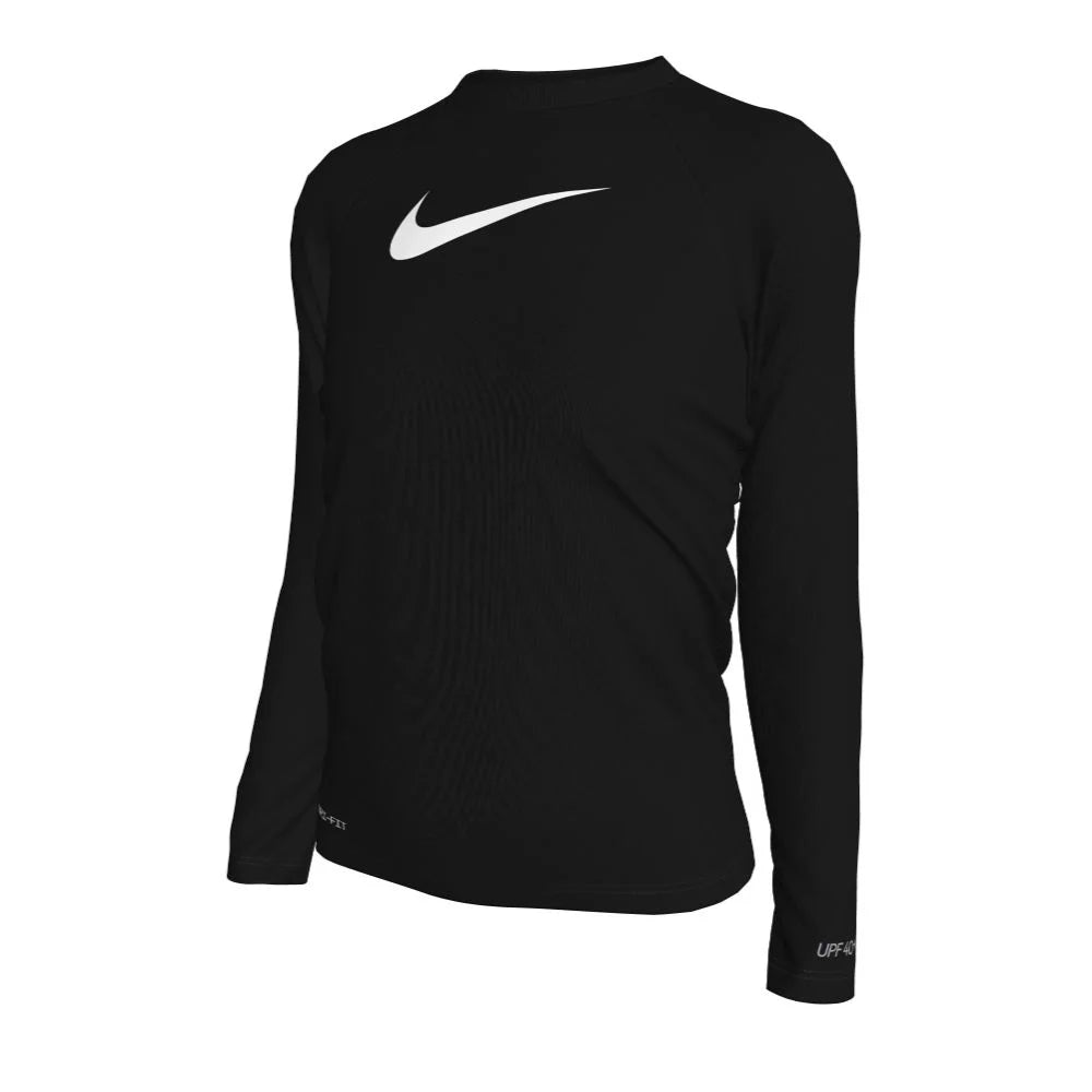 Nike Swim Girls Swoosh Long Sleeve Hydroguard